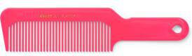 Krest No. 9001 Flattop Comb 8.5 - Neon Pink
