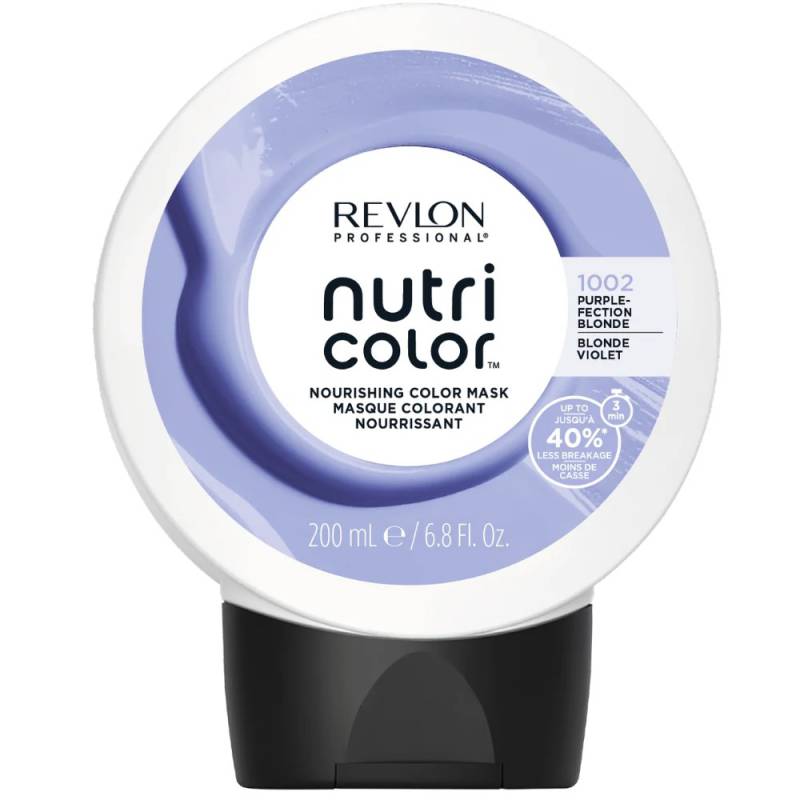 Revlon Professional Nutri Color 1002 Purple-Fection Blonde 200ml - Färginpackning