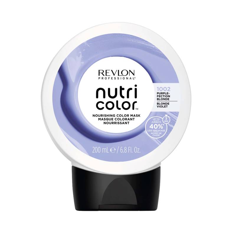 Revlon Professional Nutri Color 1002 Purple-Fection Blonde 200ml - Färginpackning
