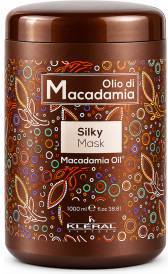 Kleral Olio Di Macadamia Silky Mask 1000 ml - Hårinpackning