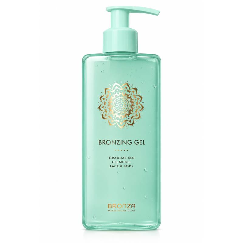 Bronza Bronzing Gel 400 ml - Brun utan sol-gel