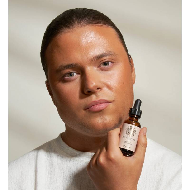 Bronza Glow Drops 30ml - Brun utan sol-droppar