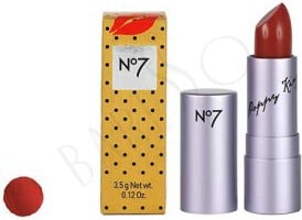 Boots No7 Poppy King Lipstick Intrigue