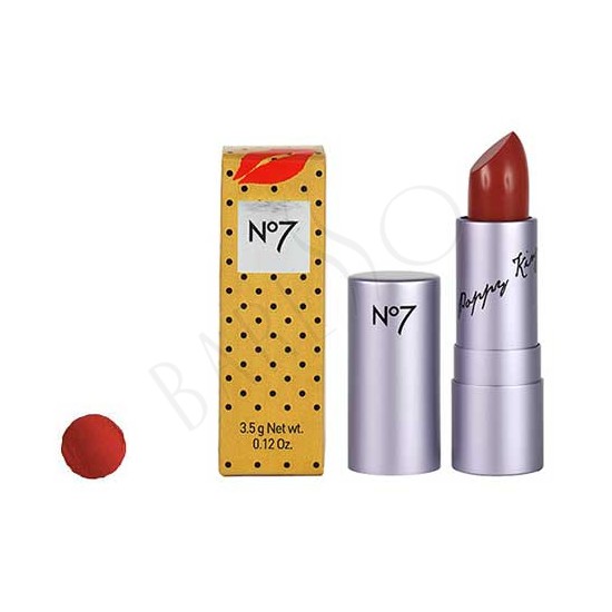 Boots No7 Poppy King Lipstick Intrigue