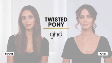 Twisted Pony | ghd Hairstyle How-To