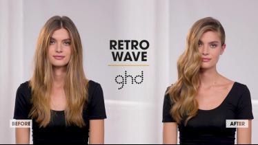 Retro Wave | Curly Hair Tutorial | ghd #infinitest