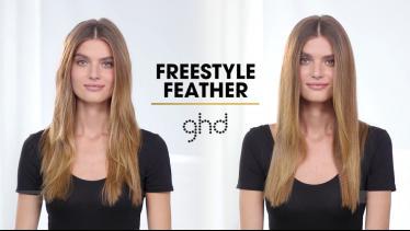 Freestyle Feather | Crimped Hair Tutorial | ghd #i