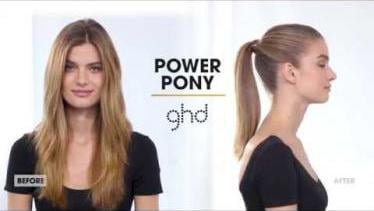 Power Pony | Ponytail Up-do Tutorial | ghd #infini