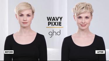 How To Style A Wavy Pixie | ghd Hairstyle How-To