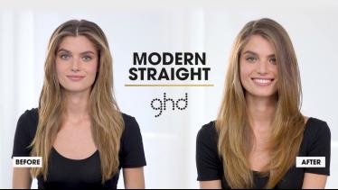 The Modern Straight Tutorial | ghd #infinitestyle