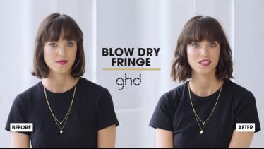 How To Blow Dry A Fringe | ghd Hairstyle How-To