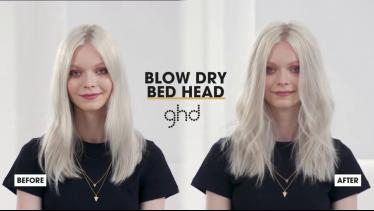 How To Create The Blow Dry Bed Head Look | ghd Hai
