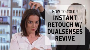 Instant root touch-ups with Dualsenses Color Reviv