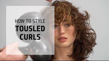 Style Natural Tousled Curls with Surf Oil| Curly H