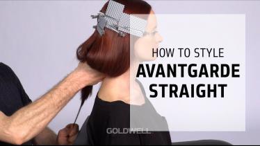 Avantgarde hair: silhouette with a shine | Straigh