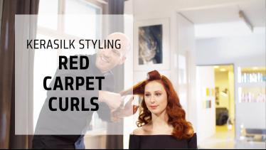 How to blow dry red carpet curls - silky with boun