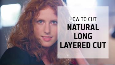 Natural long layered haircut tutorial for curls | 