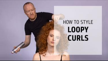 How to create a glamorous curly look | Curly Hairs