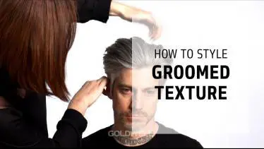 How to do a cool groomed finish in men's hair | Te