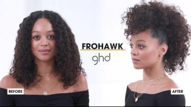 How To Create A Fro-Hawk | ghd Festival Hair How-T