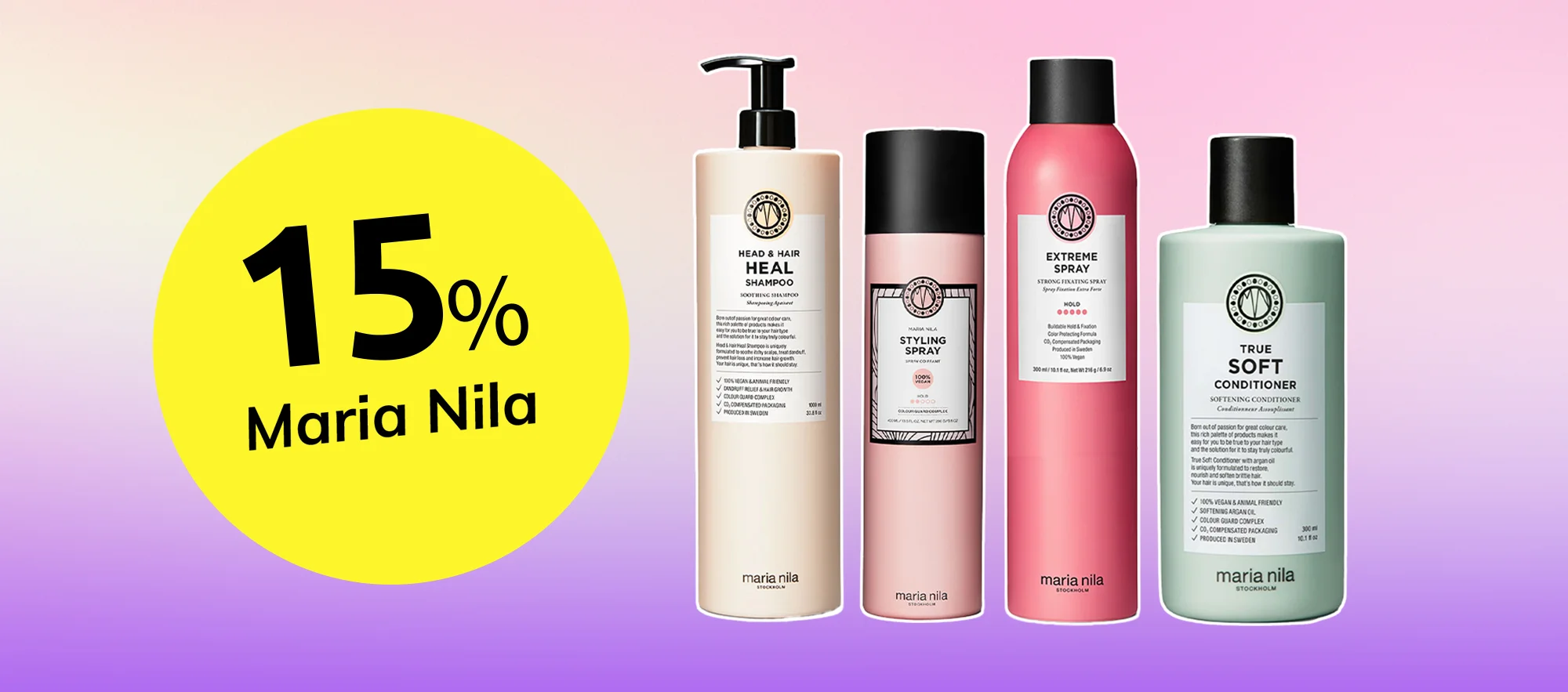 Maria Nila 15%