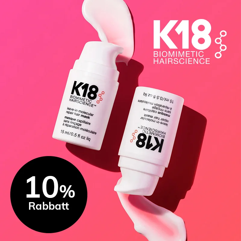 K18 med 10% rabatt
