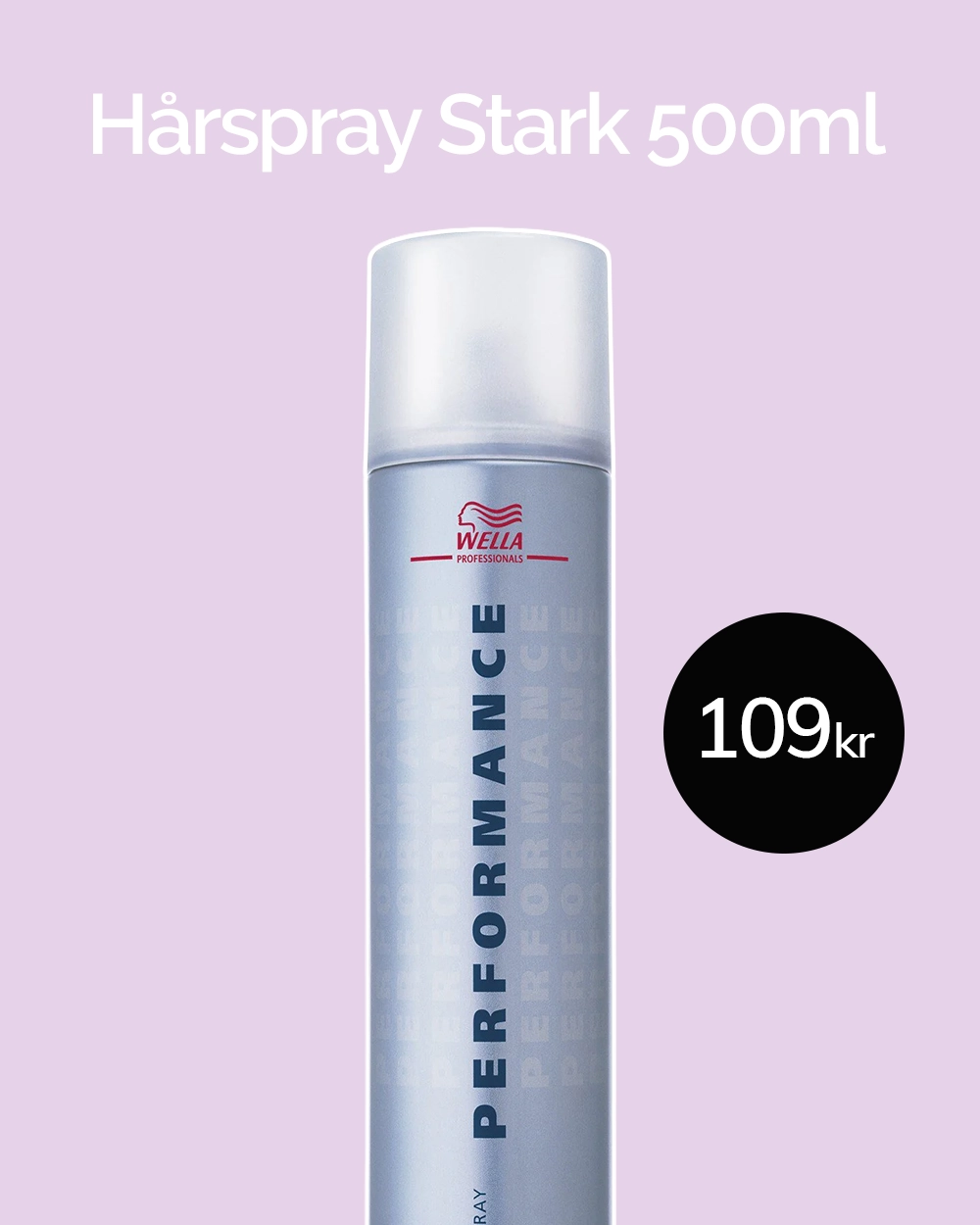 Wella Professionals Performance Hårspray Stark 500 ml – kampanjpris 109 kr