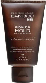 Alterna Haircare Bamboo Men Power Hold Max Strength Gel 125ml - Hårgele