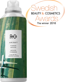 R+Co Aircraft Pomade Mousse 172ml - Hårmousse