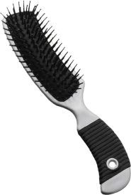 Bravehead Banana Brush Silver - Hårborste
