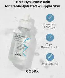 Cosrx Hydrium Triple Hyaluronic Moisture Ampoule 40ml (2)