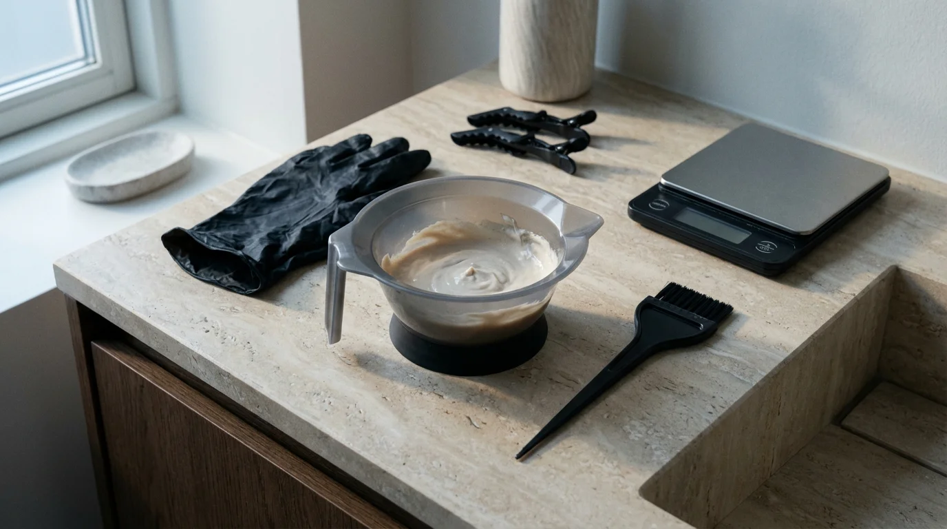 Vad behövs för att färga utväxten hemma: Den kompletta checklistan