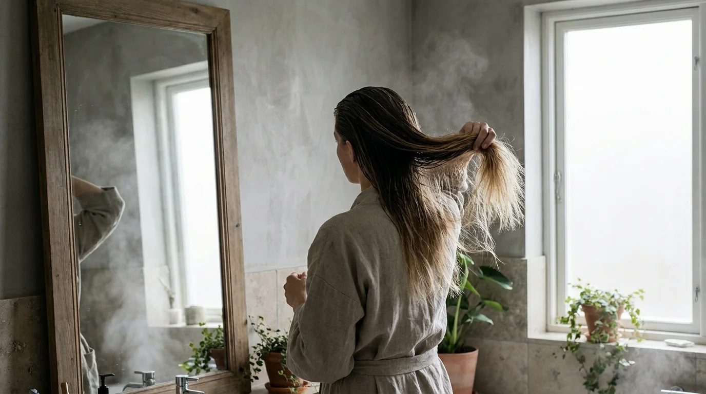 Smart lösning för fet hårbotten och torra längder: Expertens tips